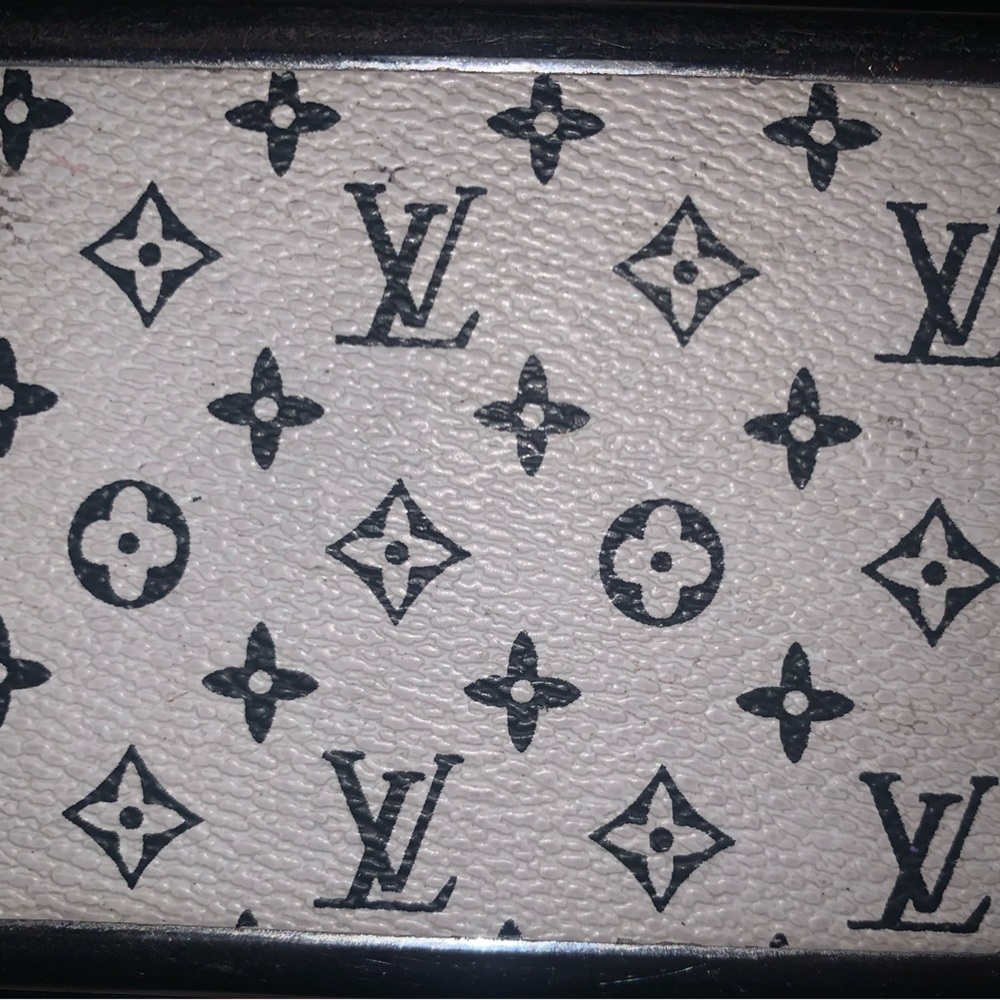 Vintage Louis Vuitton Cigarette Case Stainless Steel amazing condition.